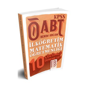 2020 ÖABT İlköğretim Matematik Öğretmenliği Tamamı Çözümlü 10 Fasikül Deneme-Benim Hocam Yayınları