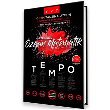 2020 TYT Özgün Matematik Yeni Nesil Tempo Soru Bankası-Fragman Yayınları