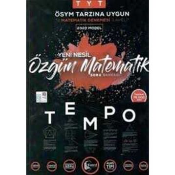 2020 TYT Özgün Matematik Yeni Nesil Tempo Soru Bankası-Fragman Yayınları