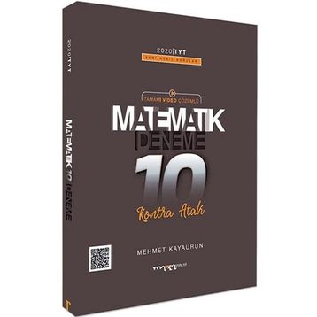 2020 TYT Yeni Nesil Kontra Atak Tamamı Video Çözümlü Matematik 10 Deneme-Marka Yayınları