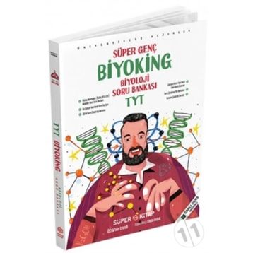 2020 YKS TYT Biyoloji Soru Bankası Biyoking Süper Genç Serisi-Süper Kitap Yayınları