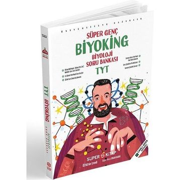 2020 YKS TYT Biyoloji Soru Bankası Biyoking Süper Genç Serisi-Süper Kitap Yayınları
