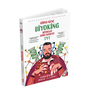 2020 YKS TYT Biyoloji Soru Bankası Biyoking Süper Genç Serisi-Süper Kitap Yayınları