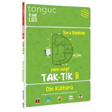 2021 8. Sınıf Din Kültürü Taktikli Soru Bankası-Tonguç Akademi Yayınları