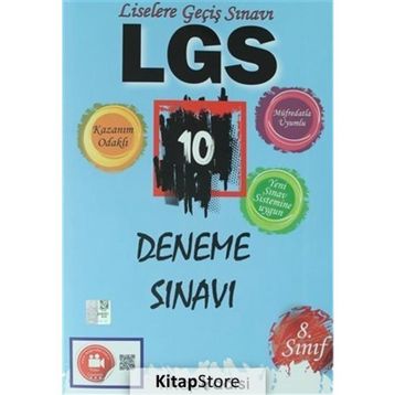 2021 8.Sınıf LGS 10 Deneme Sınavı