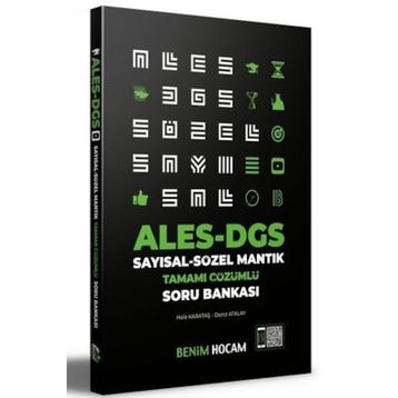 2021 ALES DGS Sayısal Sözel Mantık Soru Bankası-Benim Hocam Yayınları
