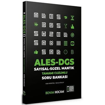 2021 ALES DGS Sayısal Sözel Mantık Soru Bankası-Benim Hocam Yayınları