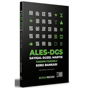 2021 ALES DGS Sayısal Sözel Mantık Soru Bankası-Benim Hocam Yayınları