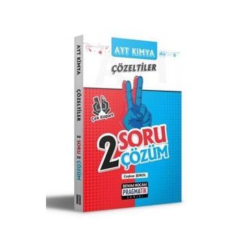 2021 AYT Kimya Çözeltiler 2 Soru Çözüm Pragmatik Serisi
