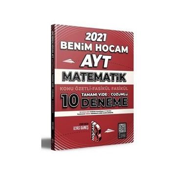 2021 Ayt Matematik Konu Özetli Fasikül Fasikül Video Çözümlü 10 Deneme Sınavı-Benim Hocam Yayınları