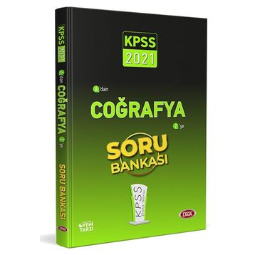 2021 KPSS Coğrafya Soru Bankası-Data Yayınları
