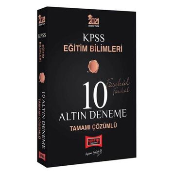 2021 Kpss Eğitim Bilimleri Tamamı Çözümlü 10 Altın Fasikül Deneme-Yargı Yayınları