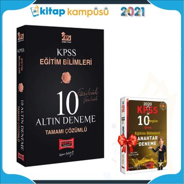 2021 Kpss Eğitim Bilimleri Tamamı Çözümlü 10 Altın Fasikül Deneme-Yargı Yayınları