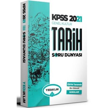 2021 Kpss Genel Kültür Tarih Soru Dünyası-Yediiklim Yayınları