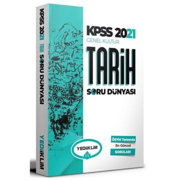 2021 Kpss Genel Kültür Tarih Soru Dünyası-Yediiklim Yayınları