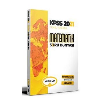 2021 Kpss Genel Yetenek Matematik Soru Dünyası-Yediiklim Yayınları