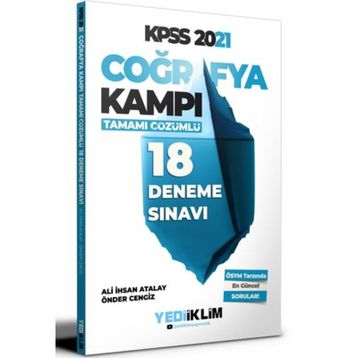2021 Kpss Haritalar ve Grafiklerle Coğrafya Kampı-Yediiklim Yayınları
