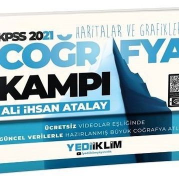 2021 Kpss Haritalar ve Grafiklerle Coğrafya Kampı-Yediiklim Yayınları