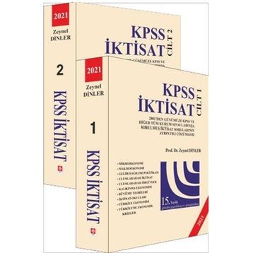 2021 KPSS İktisat 2 Cilt Takım
