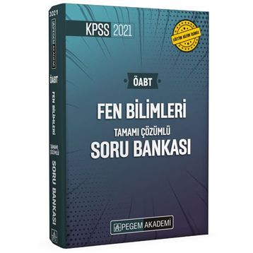 2021 KPSS ÖABT Fen Bilimleri Fen ve Teknoloji Soru Bankası-Pegem Akedemi Yayınları
