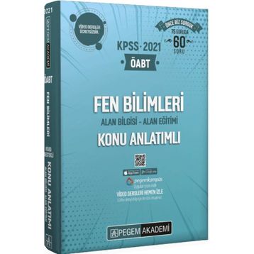 2021 KPSS ÖABT Fen Bilimleri Fen ve Teknoloji Soru Bankası-Pegem Akedemi Yayınları