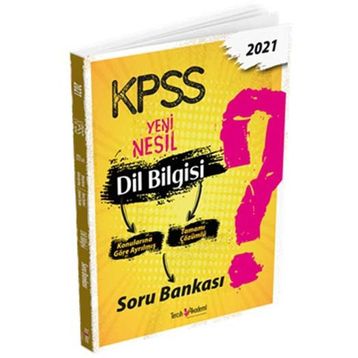 2021 KPSS Sistematik Dil Bilgisi Yeni Nesil Soru Bankası-Uzman Kariyer Yayınları