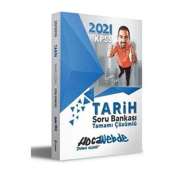 2021 Kpss Tarih Tamamı Çözümlü Soru Bankası-Hocawebde Yayınları