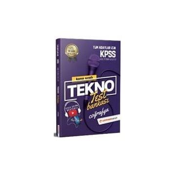 2021 KPSS Tekno Konu Konu Test Bankası Coğrafya-Uzman Kariyer Yayınları