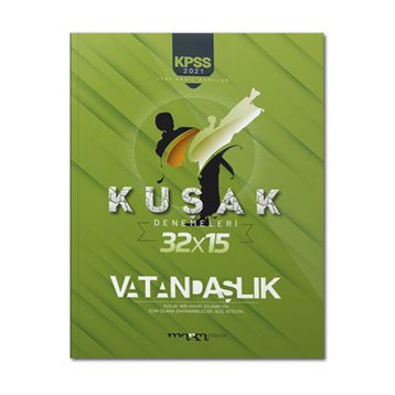 2021 KPSS Vatandaşlık Kolaydan Zora 32 Kuşak Deneme - Marka Yayınları