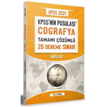 2021 KPSS'NİN Pusulası Coğrafya Tamamı Çözümlü 20 Deneme Sınavı-Doğru Tercih Yayınları