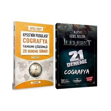 2021 KPSS'NİN Pusulası Coğrafya Tamamı Çözümlü 20 Deneme Sınavı-Doğru Tercih Yayınları