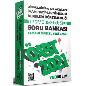2021 ÖABT Din Kültürü ve Ahlak Bilgisi İmam Hatip Lisesi Meslek Dersleri Öğretmenliği Tamamı Çözümlü Soru Bankası-Yediiklim Yayınları