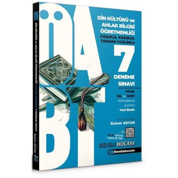 2021 ÖABT Din Kültürü ve Ahlak Bilgisi Tamamı Çözümlü 7 Fasikül Deneme-Benim Hocam Yayınları