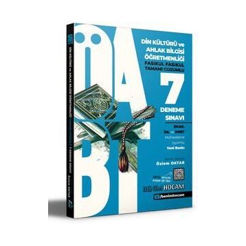 2021 ÖABT Din Kültürü ve Ahlak Bilgisi Tamamı Çözümlü 7 Fasikül Deneme-Benim Hocam Yayınları