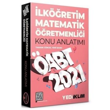2021 ÖABT İlköğretim Matematik Öğretmenliği Konu Anlatımı-Yediiklim Yayınları