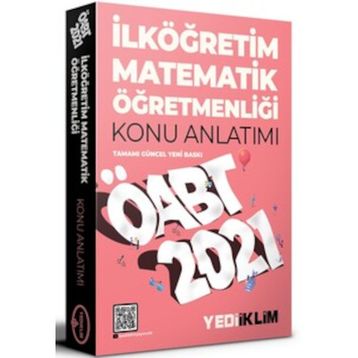 2021 ÖABT İlköğretim Matematik Öğretmenliği Konu Anlatımı-Yediiklim Yayınları