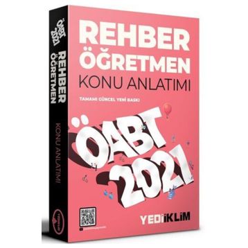 2021 ÖABT Rehber Öğretmen Konu Anlatımı-Yediiklim Yayınları