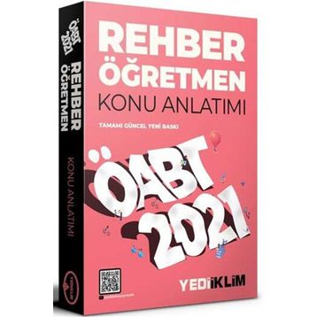2021 ÖABT Rehber Öğretmen Konu Anlatımı-Yediiklim Yayınları