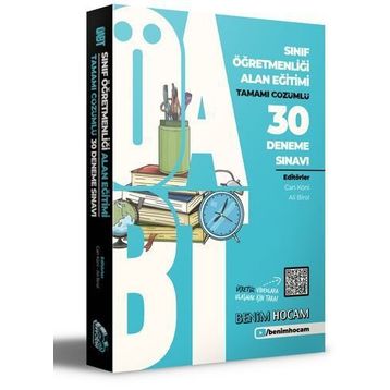 2021 ÖABT Sınıf Öğretmenliği Alan Eğitimi Tamamı Çözümlü 30 Fasikül Deneme - Benim Hocam Yayınları