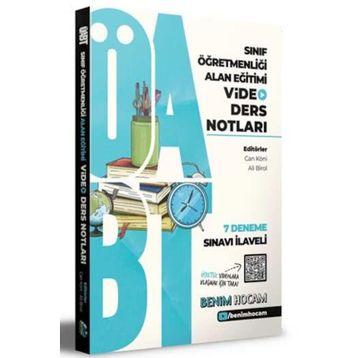 2021 ÖABT Sınıf Öğretmenliği Alan Eğitimi Video Ders Notları - 7 Deneme Sınavı İlaveli-Benim Hocam Yayınları