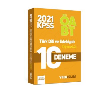 2021 ÖABT Türk Dili ve Edebiyatı Öğretmenliği Berceste Konu Anlatımlı Modüler Set-Yediiklim Yayınları