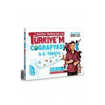 2021 Tüm Adaylar İçin Hafıza Teknikleri İle Türkiyem Coğrafyası-Benim Hocam Yayınları