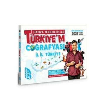 2021 Tüm Adaylar İçin Hafıza Teknikleri İle Türkiyem Coğrafyası-Benim Hocam Yayınları