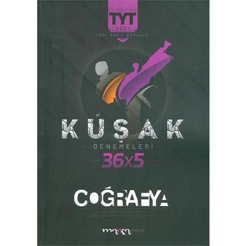 2021 TYT Coğrafya Kolaydan Zora 36x5 Kuşak Deneme Marka Yayınları