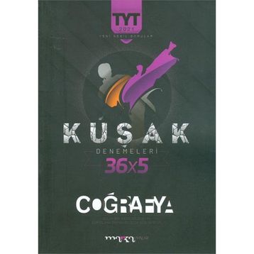 2021 TYT Coğrafya Kolaydan Zora 36x5 Kuşak Deneme Marka Yayınları