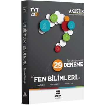 2021 TYT Fen Bilimleri Akustik 29 Deneme-Başka Yayınları