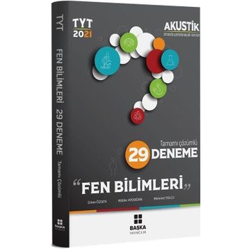 2021 TYT Fen Bilimleri Akustik 29 Deneme-Başka Yayınları