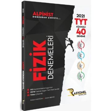2021 TYT Fizik Alpinist Aşamalı 40 Deneme-Rasyonel Yayınları