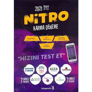 2021 Tyt Nitro Karma Deneme Kitapedin Yayınları