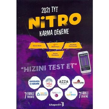 2021 Tyt Nitro Karma Deneme Kitapedin Yayınları